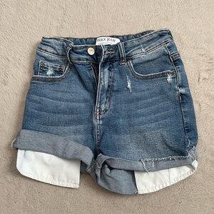 Wax Jean Women's Classic Blue Jean Shorts